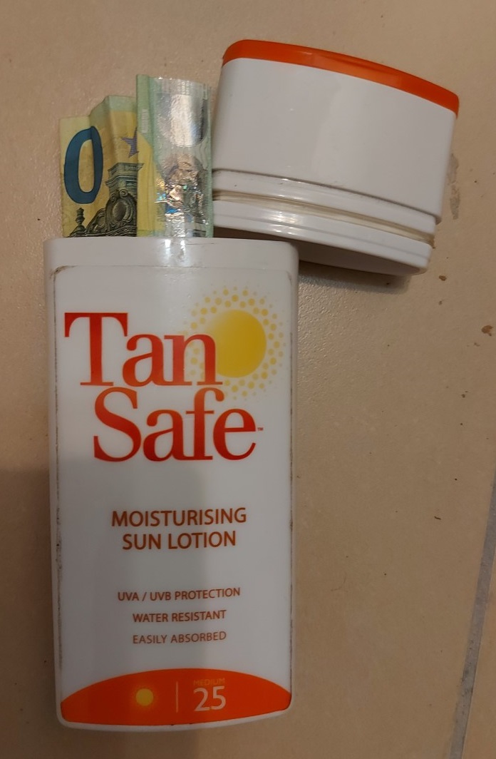 Hideout in suncream.jpg