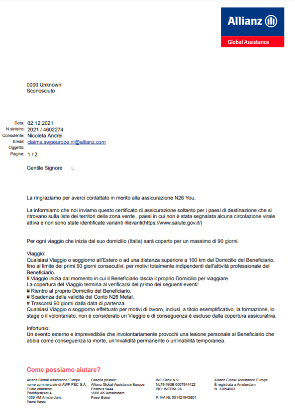 Risposta Allianz N26You.png